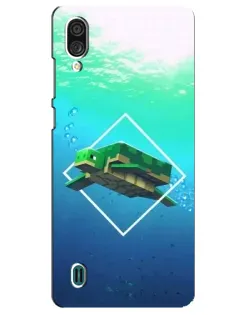 Чохол для ZTE Blade A51 Lite з картинкою «Черепаха Minecraft» Чохол для ZTE Blade A51 Lite з картинкою «Черепаха Minecraft»