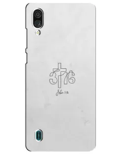 Чехол для ZTE Blade A51 Lite с картинкой «Иоанна 3:16 Крест» Чехол для ZTE Blade A51 Lite с картинкой «Иоанна 3:16 Крест»