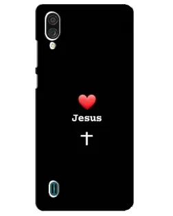 Чехол для ZTE Blade A51 Lite с картинкой «Сердце - Jesus» Чехол для ZTE Blade A51 Lite с картинкой «Сердце - Jesus»