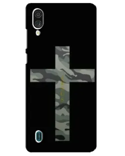 Чехол для ZTE Blade A51 Lite с картинкой «Милитари Крест»