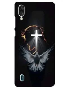 Чехол для ZTE Blade A51 Lite с картинкой «Голубь и Свет»