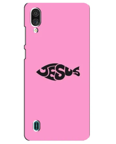 Чехол для ZTE Blade A51 Lite с картинкой «Розовый символ  Jesus»