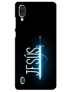 Чехол для ZTE Blade A51 Lite с картинкой «Меч Духа Jesus»