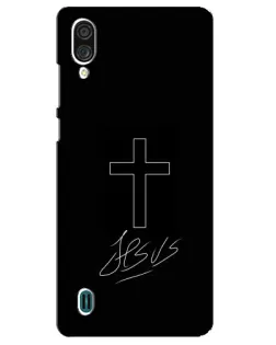 Чохол для ZTE Blade A51 Lite з картинкою «Графічний хрест Jesus» Чохол для ZTE Blade A51 Lite з картинкою «Графічний хрест Jesus»