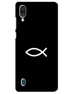 Чохол для ZTE Blade A51 Lite з картинкою «Символ риби Jesus» Чохол для ZTE Blade A51 Lite з картинкою «Символ риби Jesus»