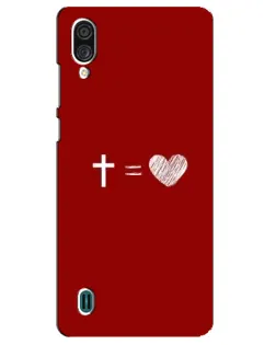 Чохол для ZTE Blade A51 Lite з картинкою «Рівняння любові» Чохол для ZTE Blade A51 Lite з картинкою «Рівняння любові»