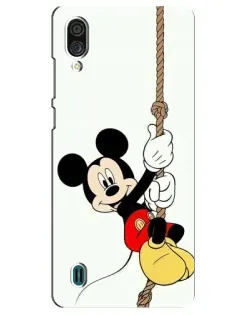 Чехол для ZTE Blade A51 Lite с картинкой «Mickey на канате»