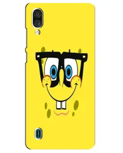Чохол для ZTE Blade A51 Lite з картинкою «Мінімалістичний Спанч Боб»