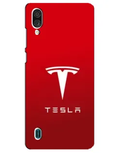 Чехол для ZTE Blade A51 Lite с картинкой «Tesla Red Classic»