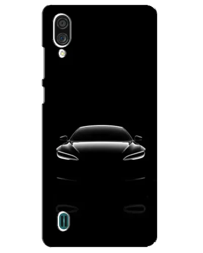 Чехол для ZTE Blade A51 Lite с картинкой «Силуэт Tesla Night»