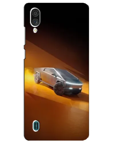 Чехол для ZTE Blade A51 Lite с картинкой «Cybertruck в пустыне»