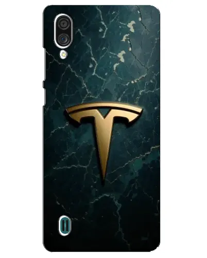 Чехол для ZTE Blade A51 Lite с картинкой «Мраморная Tesla Gold»
