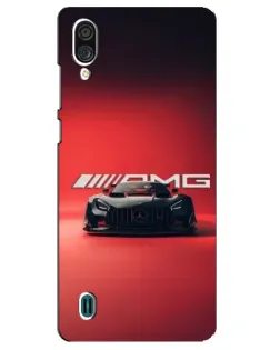 Чехол для ZTE Blade A51 Lite с картинкой «Mercedes AMG — красная линия»