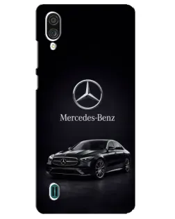 Чехол для ZTE Blade A51 Lite с картинкой «Mercedes — решетка радиатора»