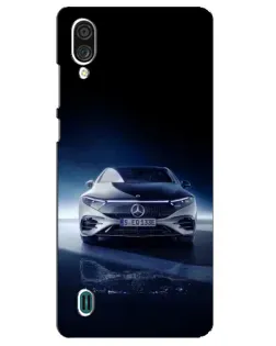 Чехол для ZTE Blade A51 Lite с картинкой «Ночной Mercedes EQ»