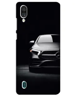 Чехол для ZTE Blade A51 Lite с картинкой «Свет фар Mercedes»