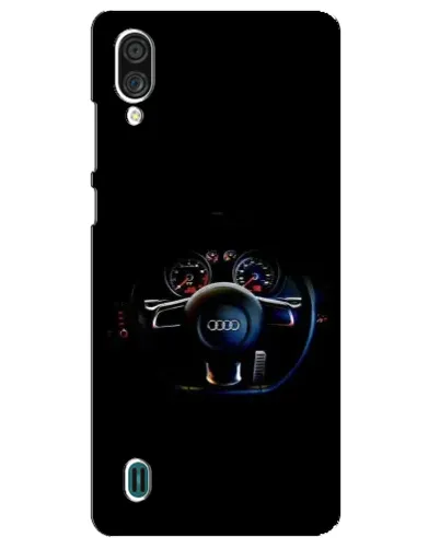 Чехол для ZTE Blade A51 Lite с картинкой «Салон Audi — руль» Чехол для ZTE Blade A51 Lite с картинкой «Салон Audi — руль»
