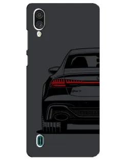 Чехол для ZTE Blade A51 Lite с картинкой «Задняя часть Audi — арт»