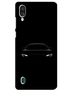 Чехол для ZTE Blade A51 Lite с картинкой «Взгляд Audi в темноте»