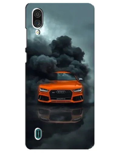 Чехол для ZTE Blade A51 Lite с картинкой «Audi в облаках дыма» Чехол для ZTE Blade A51 Lite с картинкой «Audi в облаках дыма»