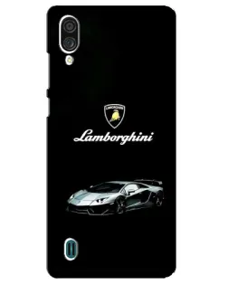 Чехол для ZTE Blade A51 Lite с картинкой «Логотип Lamborghini классика»