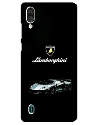Чехол для ZTE Blade A51 Lite с картинкой «Логотип Lamborghini классика»
