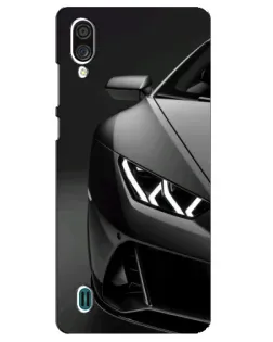 Чехол для ZTE Blade A51 Lite с картинкой «Lamborghini фары детализация»