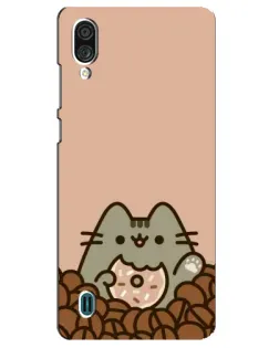 Чехол для ZTE Blade A51 Lite с картинкой «Кофейный Пушин»