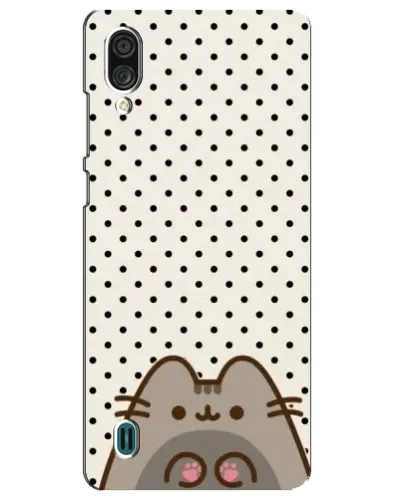 Чехол для ZTE Blade A51 Lite с картинкой «Пушин в горошек»
