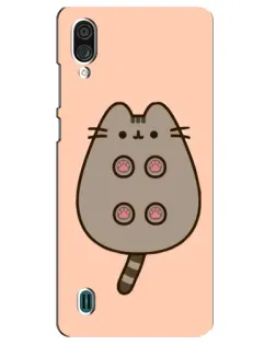 Чехол для ZTE Blade A51 Lite с картинкой «Пушин пузиком кверху»