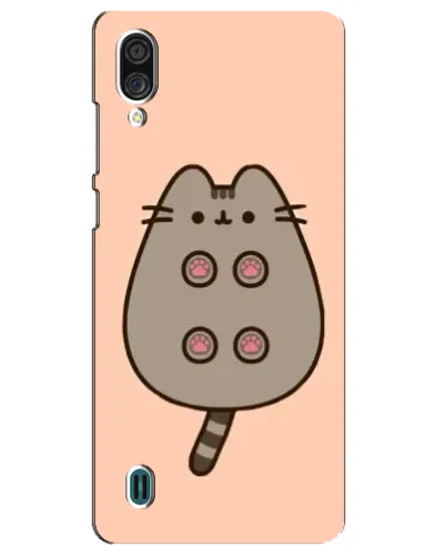 Чехол для ZTE Blade A51 Lite с картинкой «Пушин пузиком кверху»