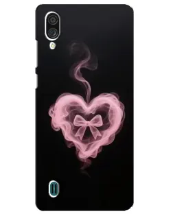 Чехол для ZTE Blade A51 Lite с картинкой «Дымчатое сердце»