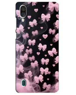 Чехол для ZTE Blade A51 Lite с картинкой «Неоновое кружево»