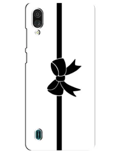 Чехол для ZTE Blade A51 Lite с картинкой «Вертикальный бант»