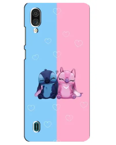 Чехол для ZTE Blade A51 Lite с картинкой «Stitch и Angel Love» Чехол для ZTE Blade A51 Lite с картинкой «Stitch и Angel Love»