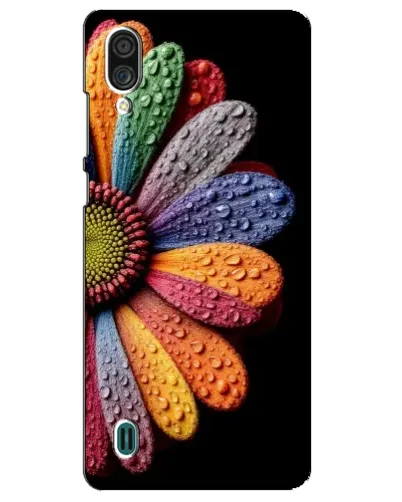 Чехол для ZTE Blade A51 Lite с картинкой «Радужный цветок»
