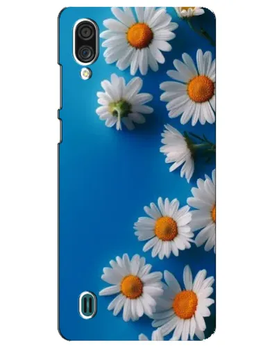 Чехол для ZTE Blade A51 Lite с картинкой «Белоснежные маргаритки»