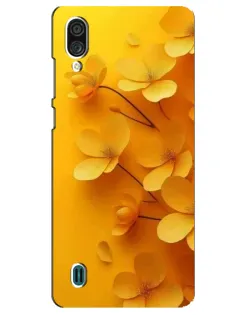 Чехол для ZTE Blade A51 Lite с картинкой «Золотые лепестки» Чехол для ZTE Blade A51 Lite с картинкой «Золотые лепестки»