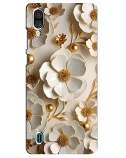 Чехол для ZTE Blade A51 Lite с картинкой «Белие бумажние цвети» Чехол для ZTE Blade A51 Lite с картинкой «Белие бумажние цвети»