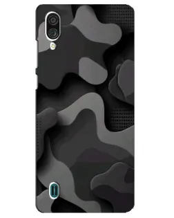 Чехол для ZTE Blade A51 Lite с картинкой «Темный абстрактный камуфляж» Чехол для ZTE Blade A51 Lite с картинкой «Темный абстрактный камуфляж»