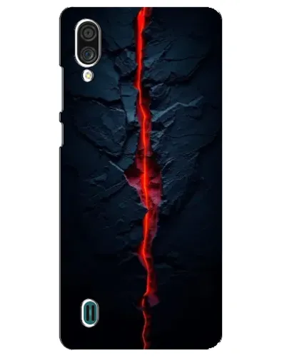 Чехол для ZTE Blade A51 Lite с картинкой «Kрасная лавовая трещина» Чехол для ZTE Blade A51 Lite с картинкой «Kрасная лавовая трещина»