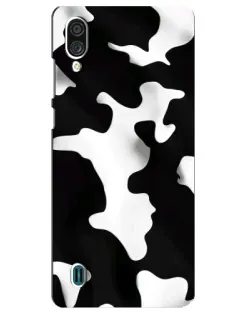 Чехол для ZTE Blade A51 Lite с картинкой «Черно-белое пятно»