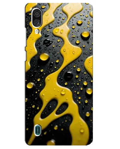 Чехол для ZTE Blade A51 Lite с картинкой «Жидкое желтое золото» Чехол для ZTE Blade A51 Lite с картинкой «Жидкое желтое золото»