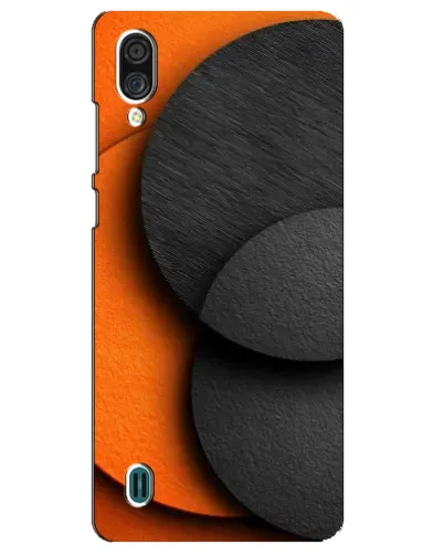 Чехол для ZTE Blade A51 Lite с картинкой «Геометрия оранжевых кругов» Чехол для ZTE Blade A51 Lite с картинкой «Геометрия оранжевых кругов»