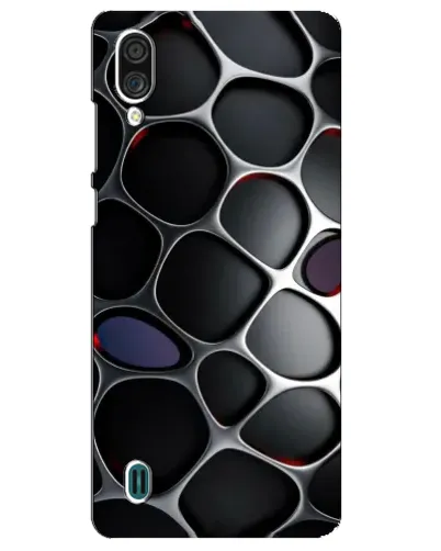 Чехол для ZTE Blade A51 Lite с картинкой «Объемная темная решетка» Чехол для ZTE Blade A51 Lite с картинкой «Объемная темная решетка»