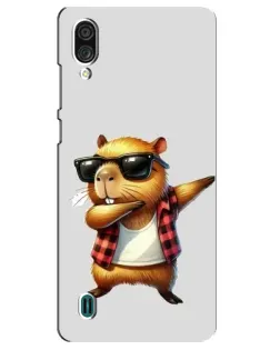 Чехол для ZTE Blade A51 Lite с картинкой «Капибара рэпер даб» Чехол для ZTE Blade A51 Lite с картинкой «Капибара рэпер даб»