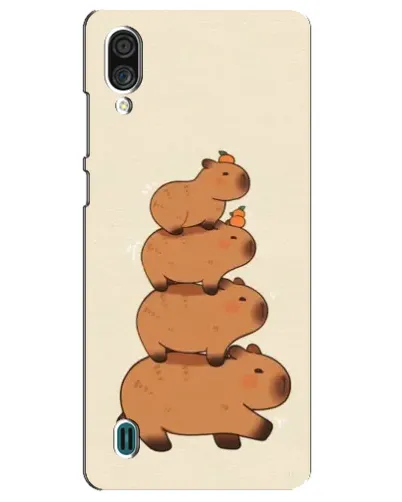 Чехол для ZTE Blade A51 Lite с картинкой «Башня из капибар»