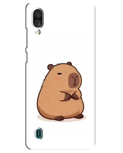 Чехол для ZTE Blade A51 Lite с картинкой «Толстенькая капибара»