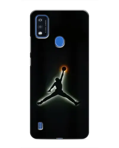 Чехол для ZTE Blade A51 с картинкой «Jordan Gradient Logo»