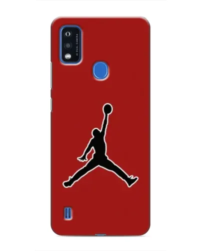 Чехол для ZTE Blade A51 с картинкой «Jordan Red Back»